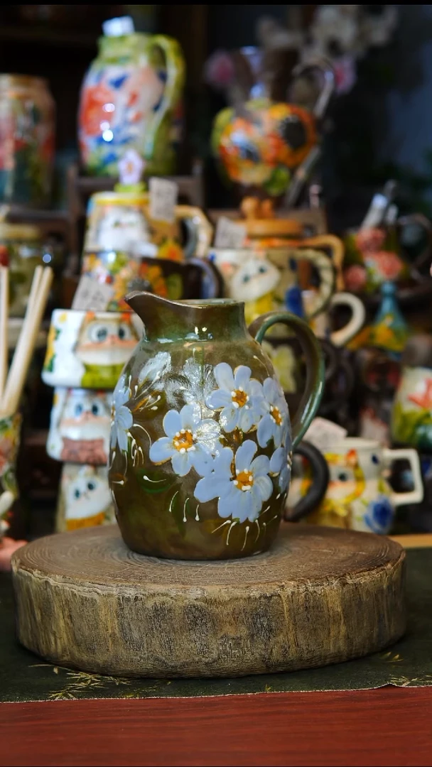 陶瓷111景德镇手工手绘釉下彩