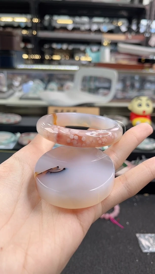 未镶嵌手镯石英质玉59圈口（赠品镯心）6455041