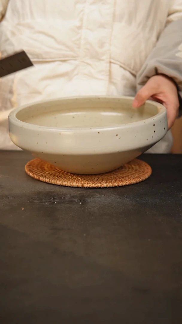 【闪购商品】瓷片泥泥手工花盆口21高10