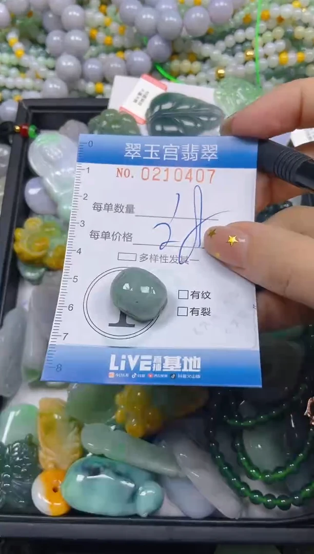 颈饰未镶嵌翡翠闪购C0210407