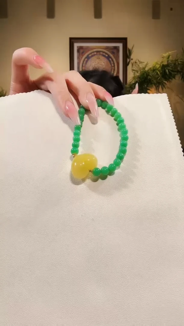 未镶嵌手链石英质玉手链