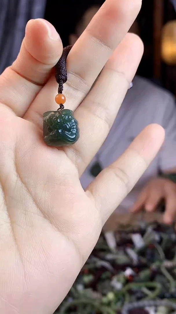 和田玉未镶嵌挂件多样性发货拍一发一