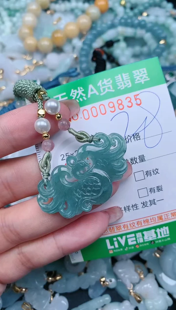 【闪购商品】翡翠颈饰未镶嵌.0009835