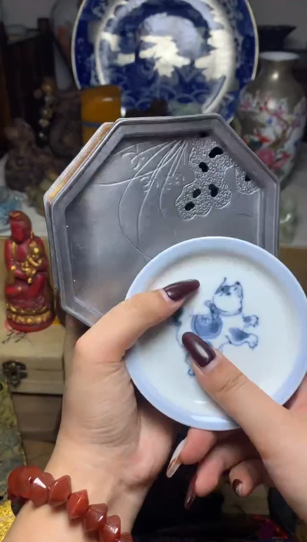 紫砂盖碗瓷器默认微瑕瓷器