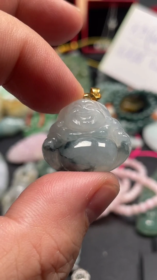 颈饰未镶嵌翡翠天然缅甸翡翠A货