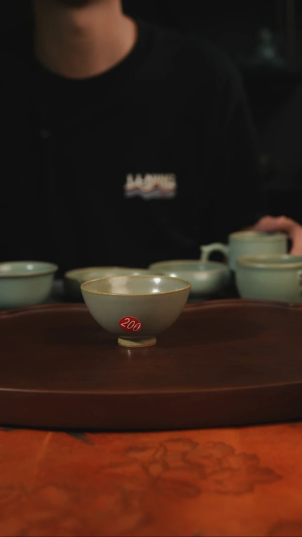 杯子李**物200  汝州原产地原矿仿古老釉