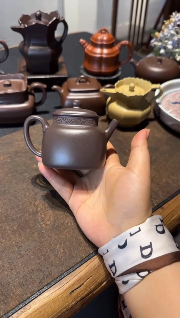 茶壶紫砂夏*笙四方言心