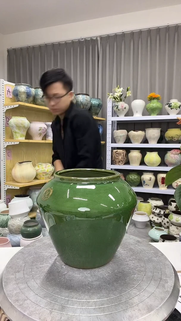 10.7号】陶瓷花盆直播链接  高：   口