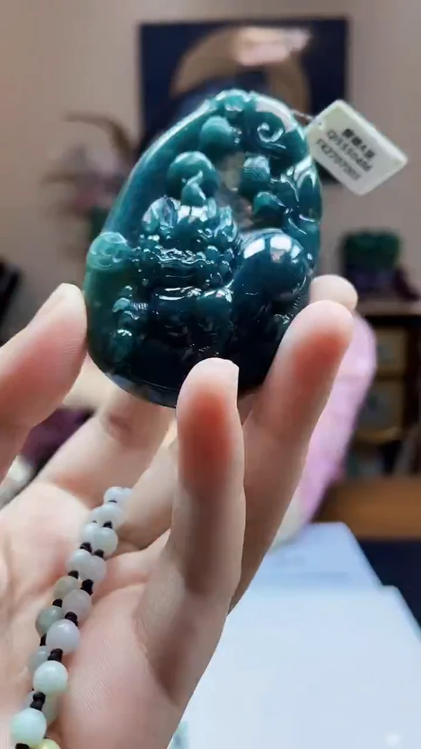 未镶嵌定制翡翠吊坠120
