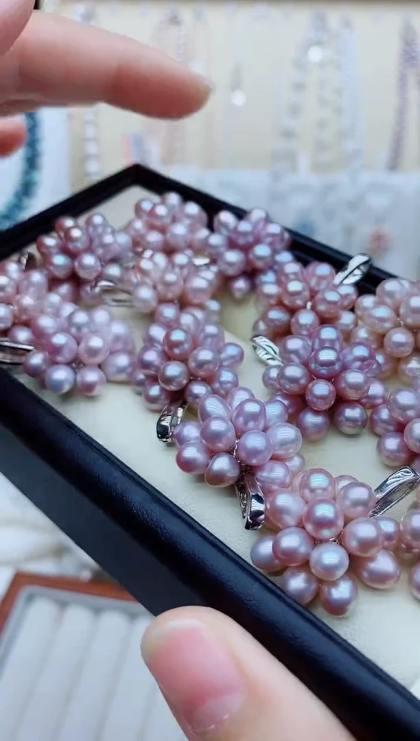 吊坠(不含链)未镶嵌淡水珍珠爆米花万能扣吊坠多样性发其一