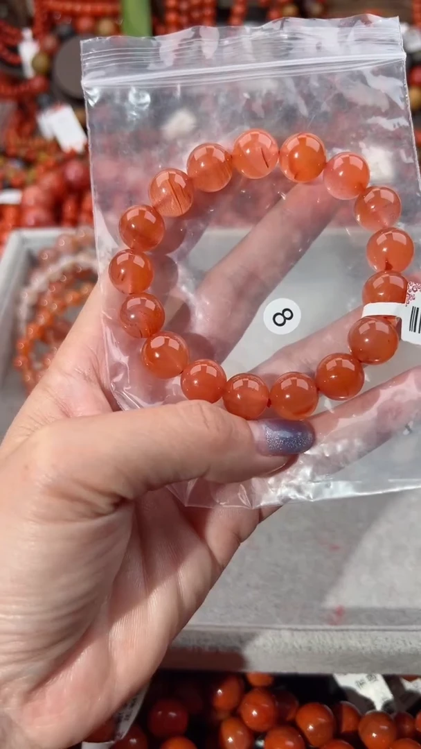 【闪购商品】南红玛瑙手串未镶嵌12