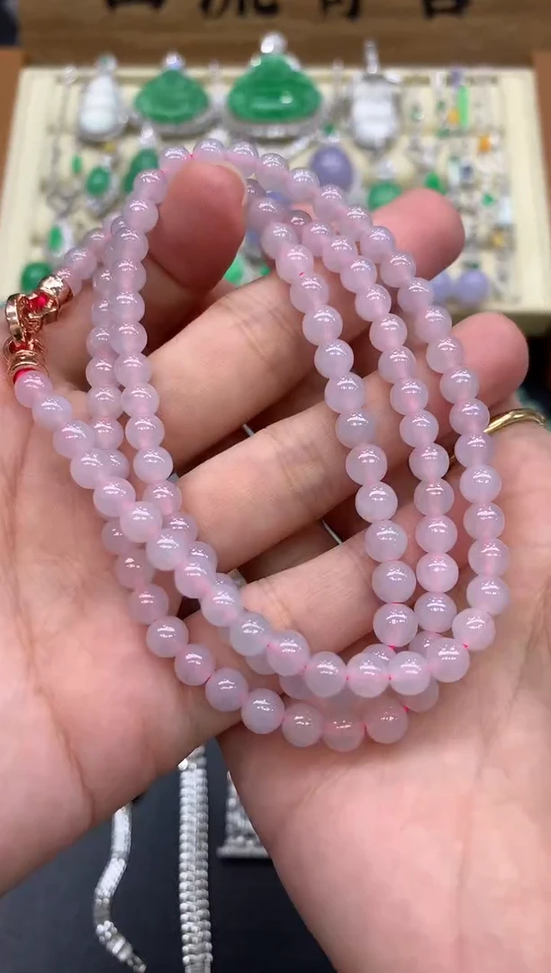 翡翠未镶嵌颈饰141-中国好珍宝