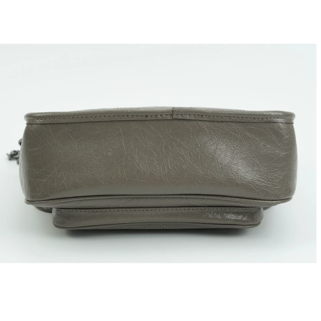 F6105-3# 爆款单肩包手提百搭菱格链条女包