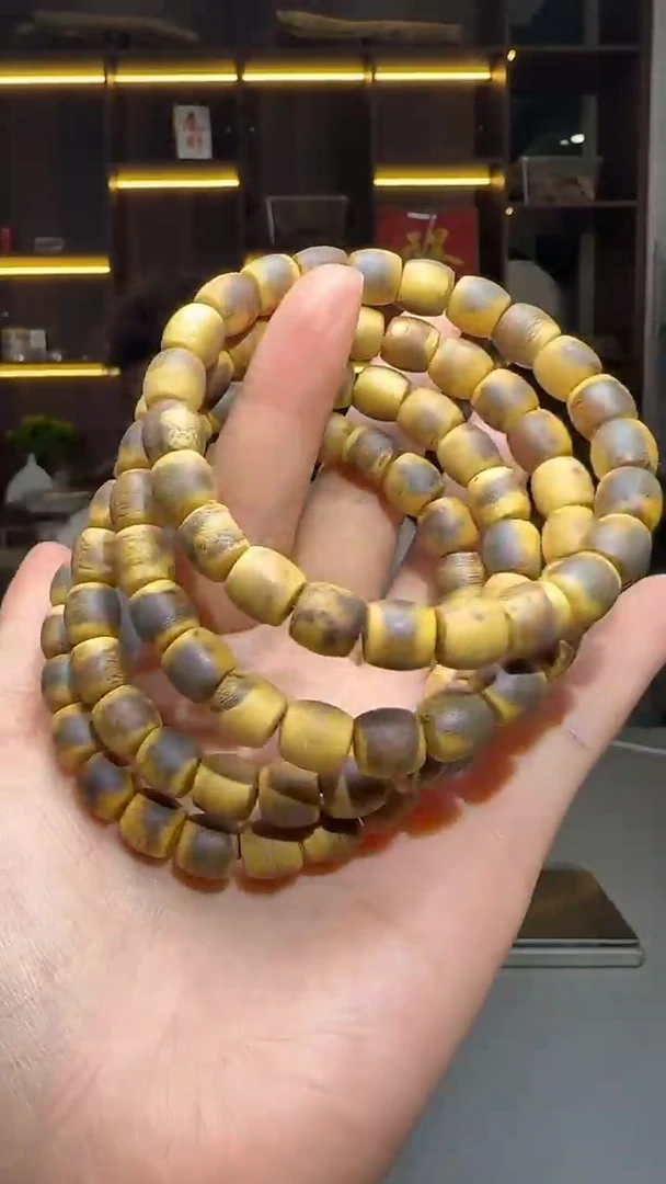 沉香沉香碎屑792号虎斑08鼓珠单圈碎屑香粉多样性发一5