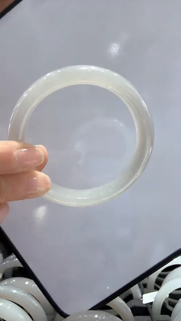 未镶嵌手镯和田玉【17】54.5mm