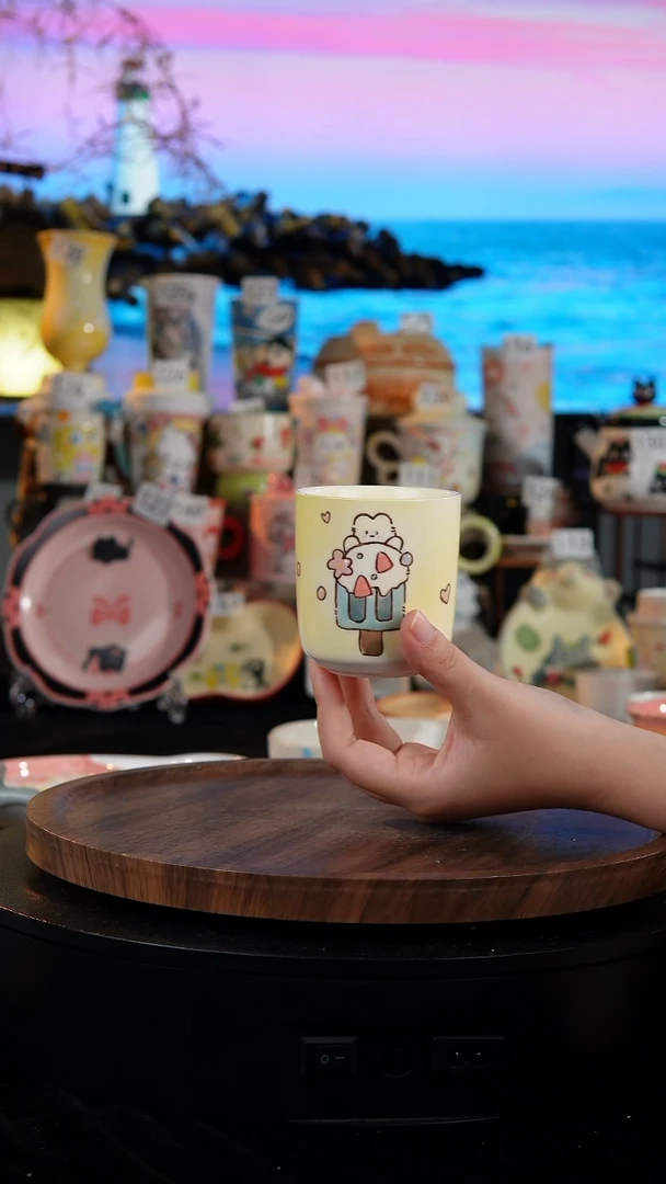 陶瓷便携款景德镇手工手绘陶瓷