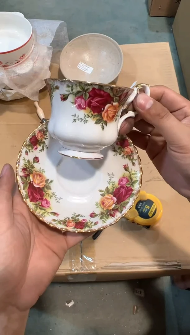 C1723中古瓷器 茶器周边/1磕瑕