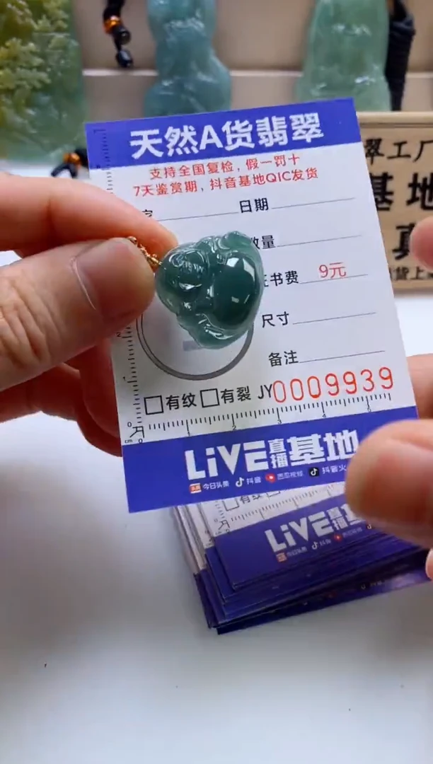 颈饰未镶嵌翡翠