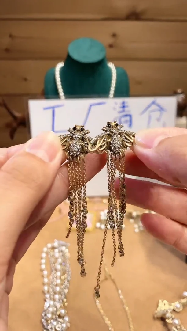 铜合金无925银时尚经典中古饰品