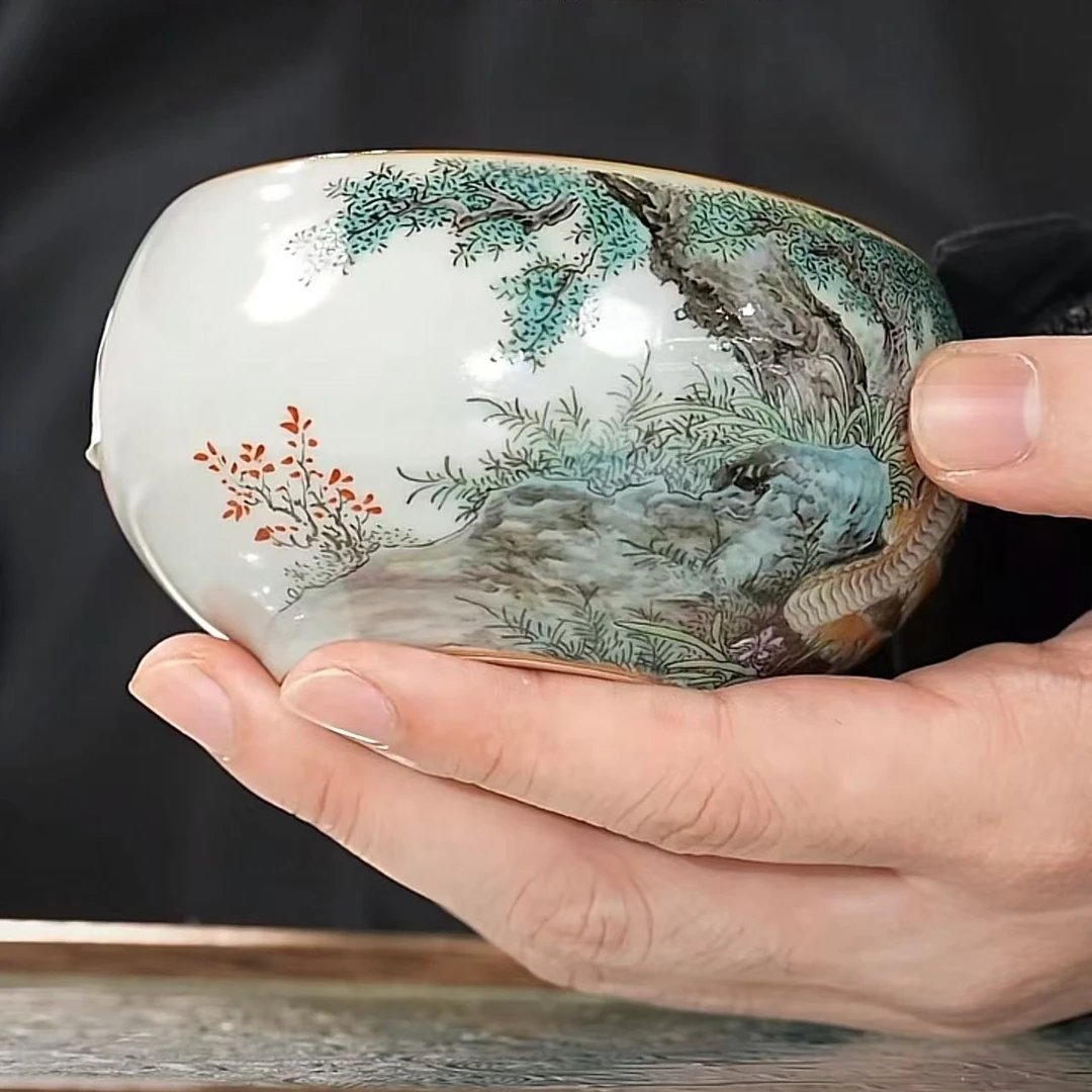 【网瓷专属】问鼎 蛇禅定杯