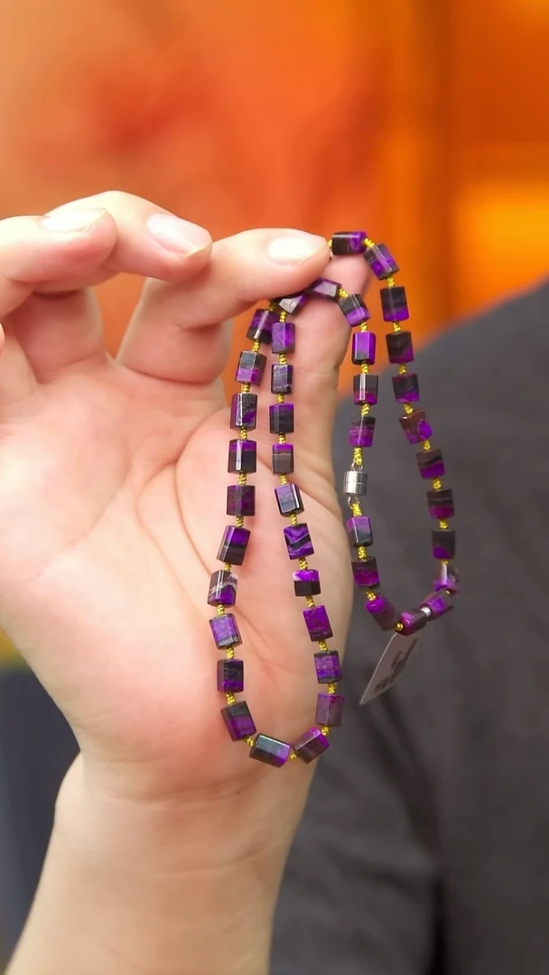 苏纪石（舒俱来）未镶嵌项链112号丝绒项链