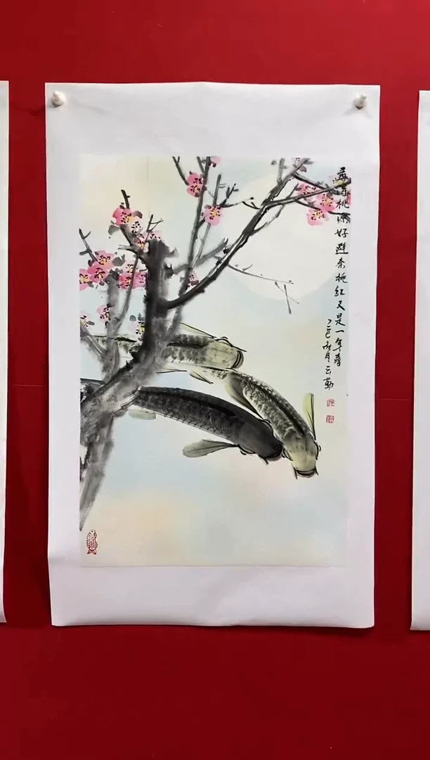 国画国画NYQ杰牛云勤老师作品
