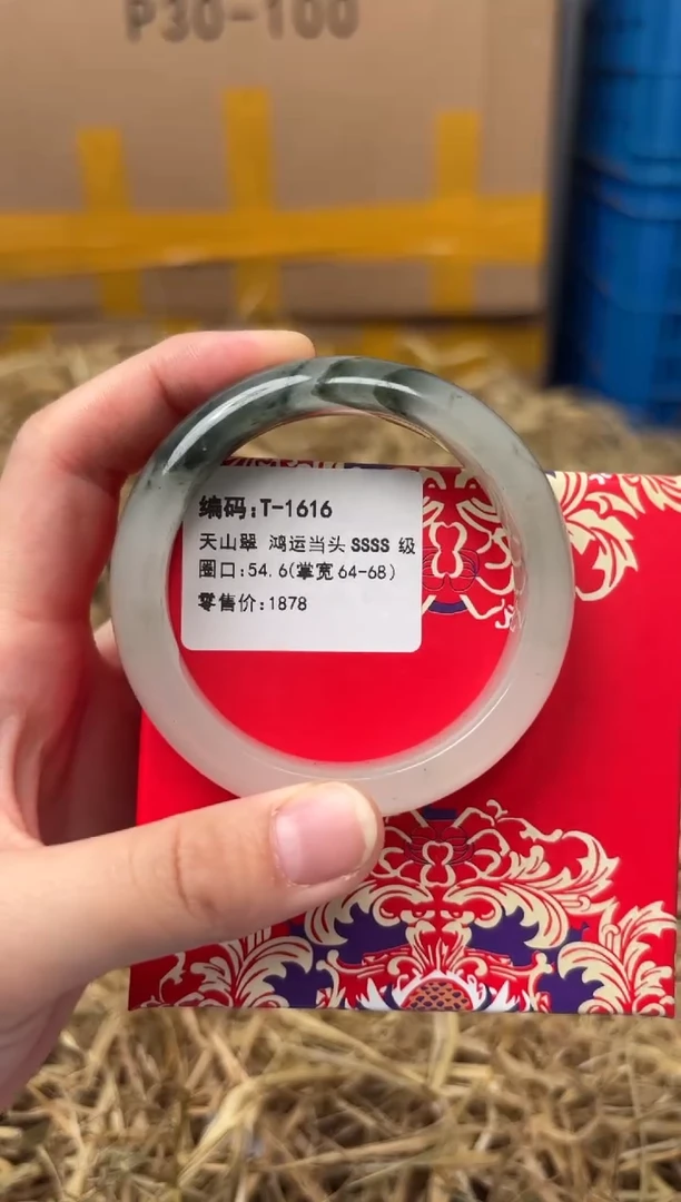 未镶嵌手镯石英质玉T-1616