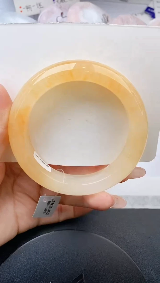 未镶嵌手镯石英质玉w302-HHB63+