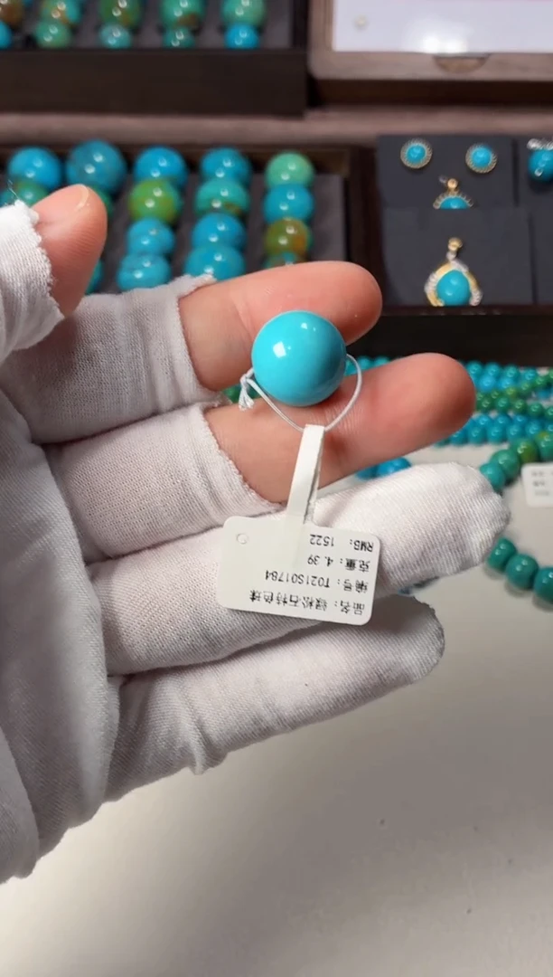 未镶嵌绿松石吊坠1