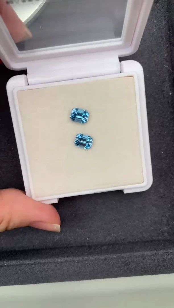 裸石海蓝宝石2.4ct海蓝宝   定制   GF