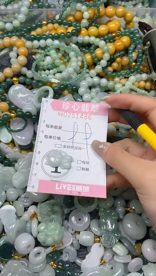 翡翠未镶嵌颈饰闪购0251486