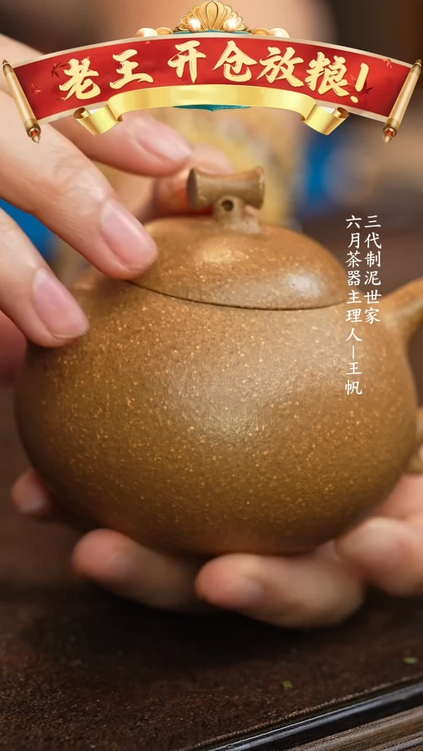 【闪购商品】紫砂茶壶六月茶器甄选紫砂