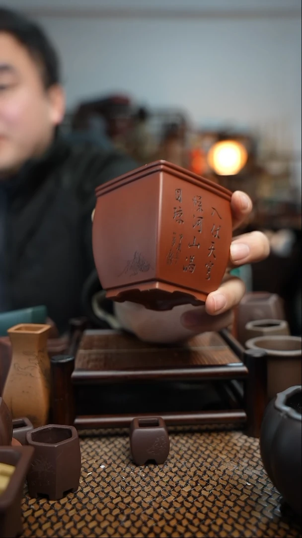 【闪购商品】紫砂花盆長木軒精品紫砂