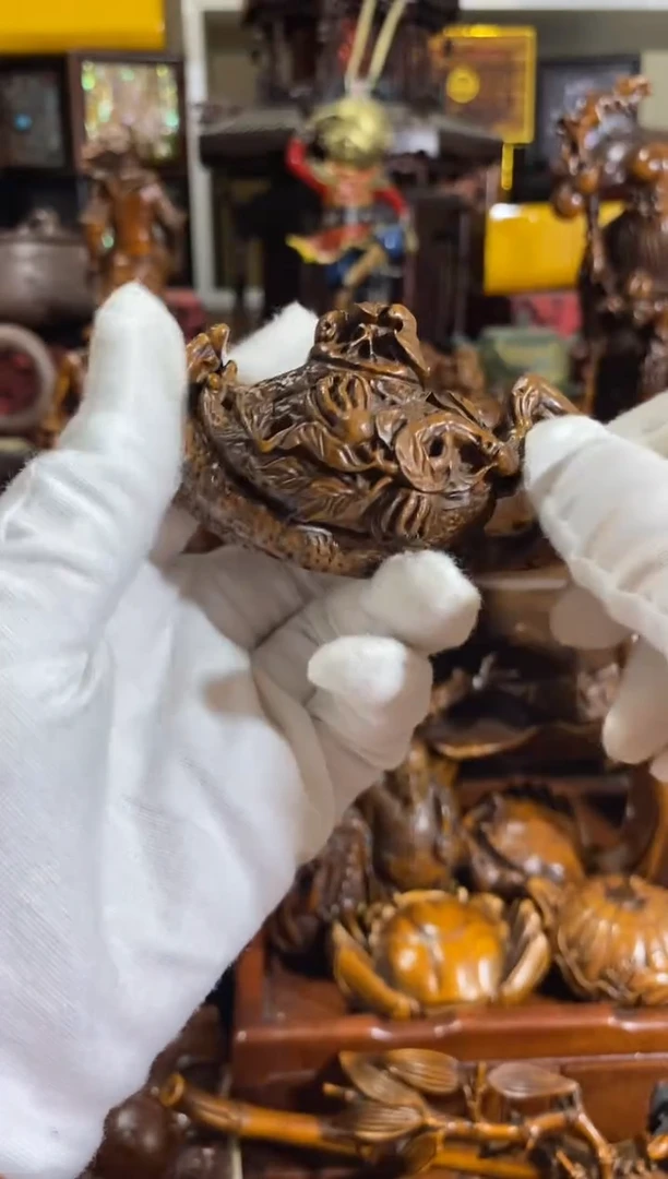 木小叶黄杨小件佛手壶