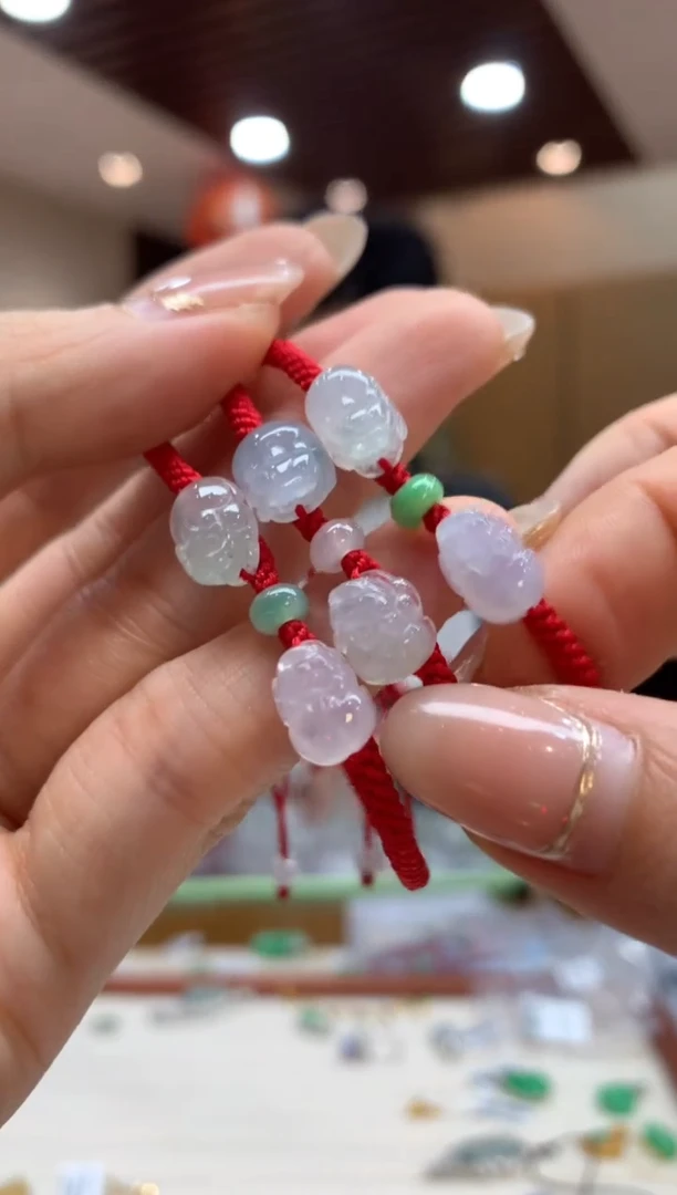 未镶嵌手绳翡翠手绳多样性发货1件