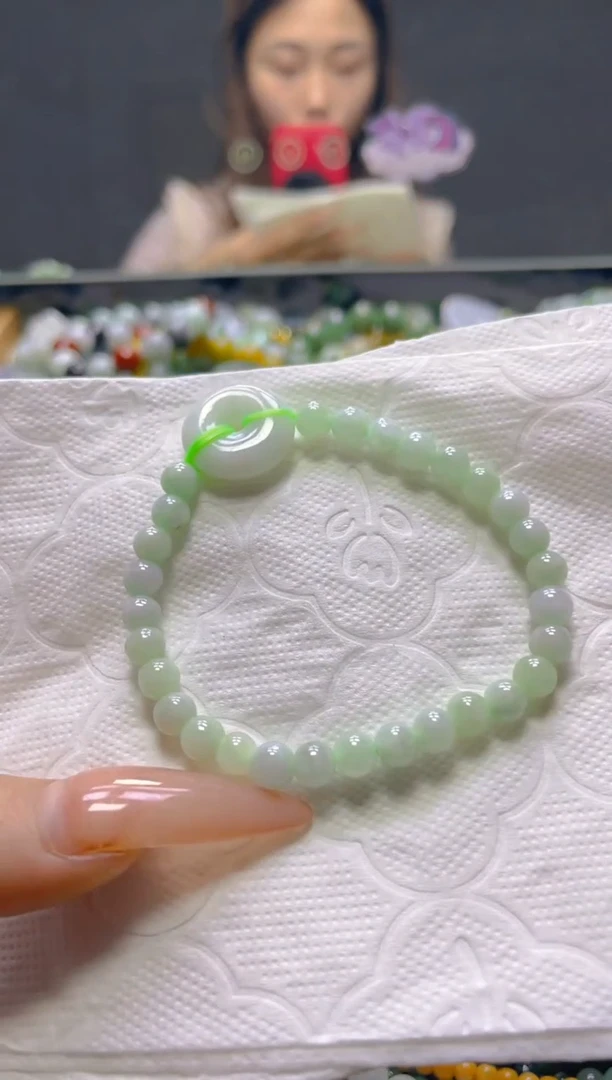 颈饰未镶嵌翡翠6MM