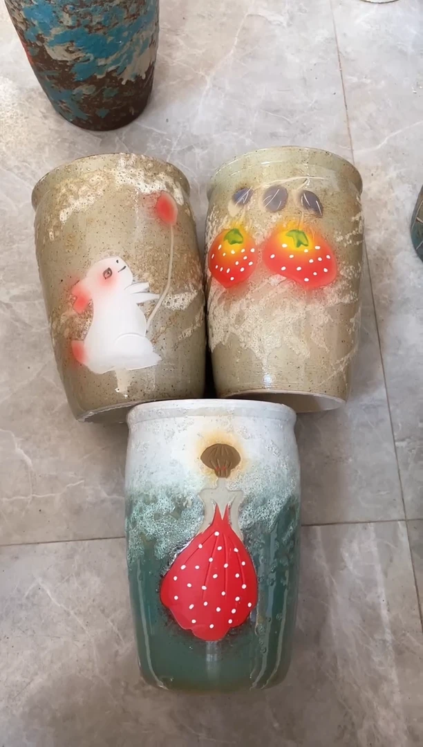 摆件10-111口12高17  3个