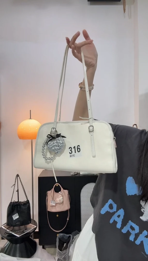 超纤皮（革）百搭单肩包316