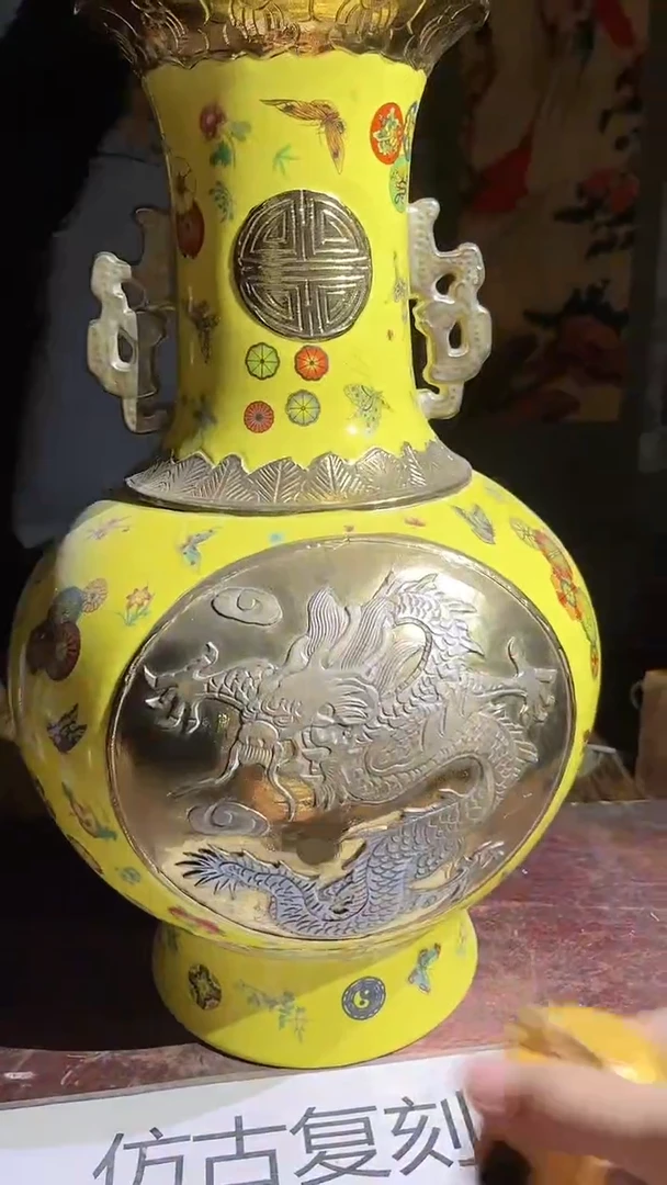 摆件景德镇陶瓷流水237