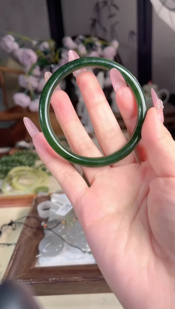 未镶嵌手镯和田玉备注圈口多样性发其一