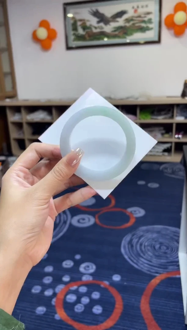 未镶嵌手镯定制翡翠煜***店定制手镯XCZB5/DZS