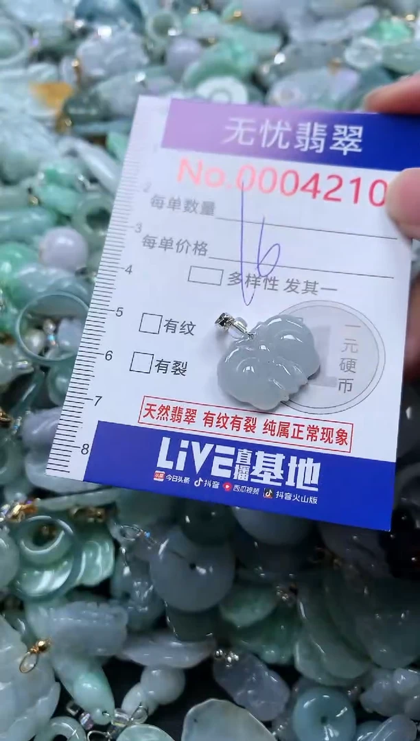 颈饰未镶嵌翡翠4210