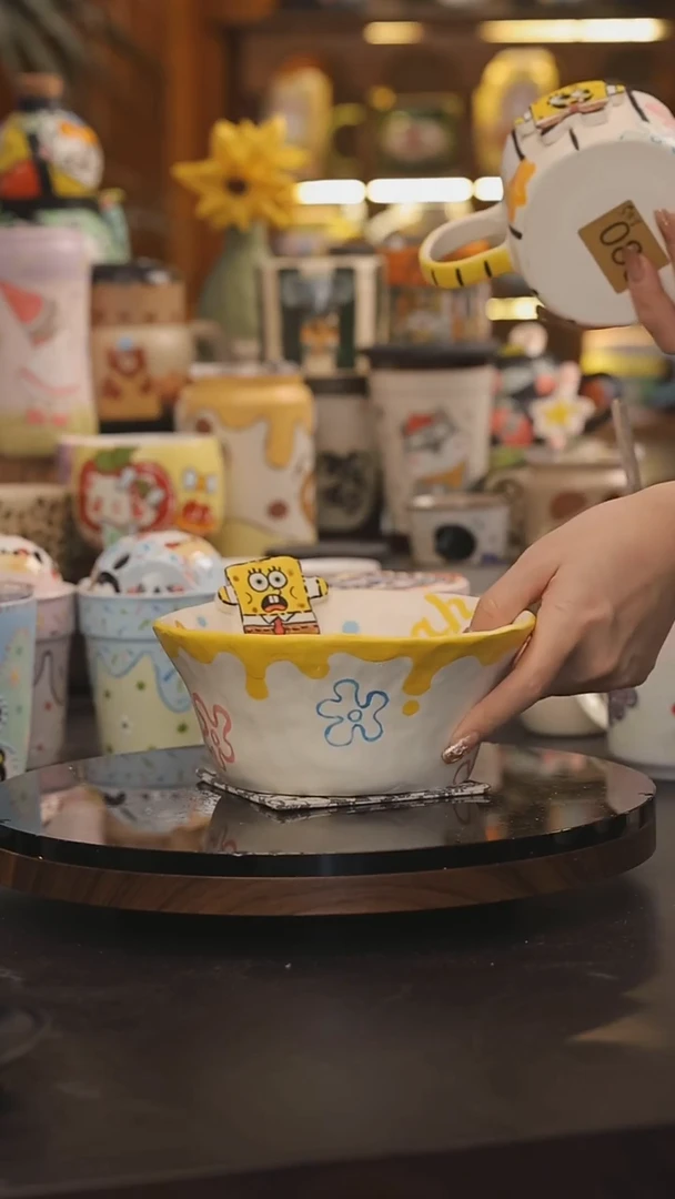 景德镇釉下彩绘设计师款式陶瓷