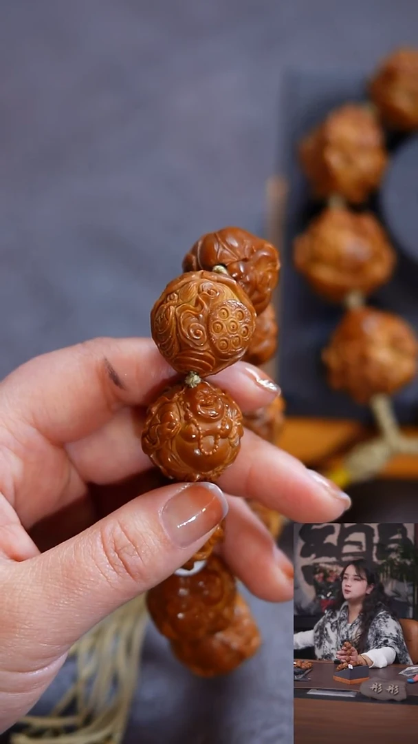 手串/手链橄榄核密***河手串/手链 橄榄核