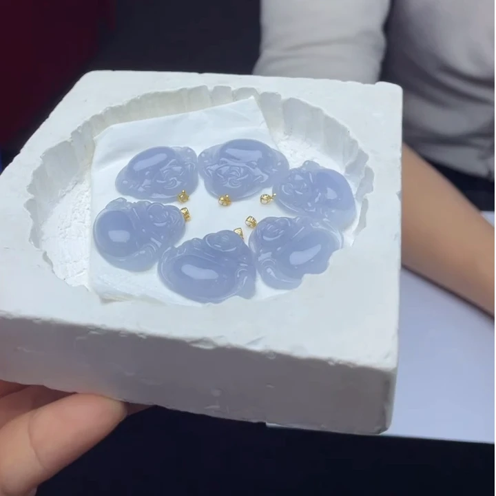 【石头说】严选-天然A货翡翠-佛公-多样性发货发一件-386#-A1-1211