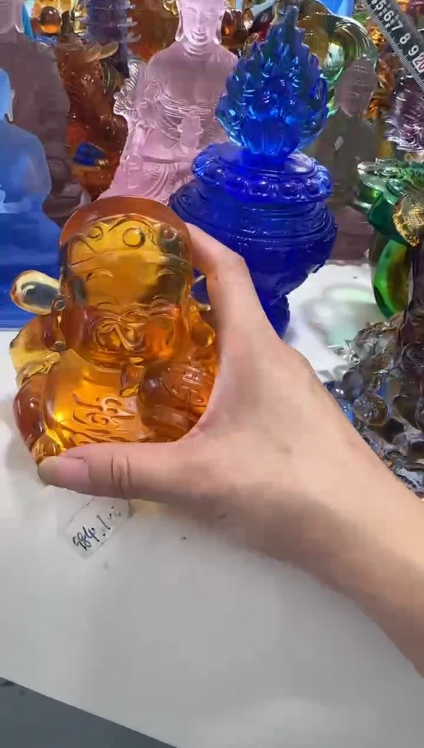 手工艺品琉璃505  财爷