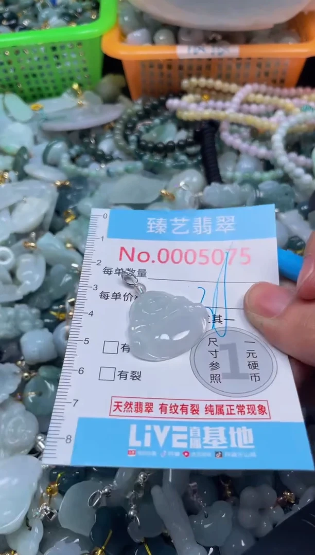 颈饰未镶嵌翡翠5075