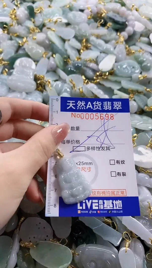 颈饰未镶嵌翡翠天然A货翡翠