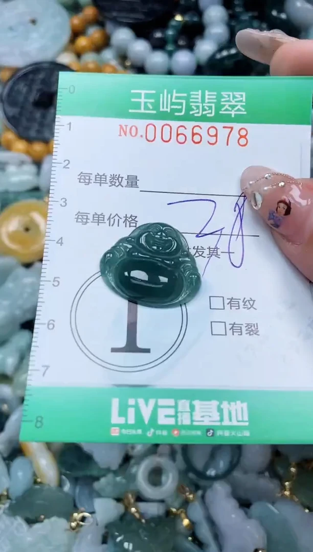 【闪购商品】翡翠颈饰未镶嵌闪购0066978