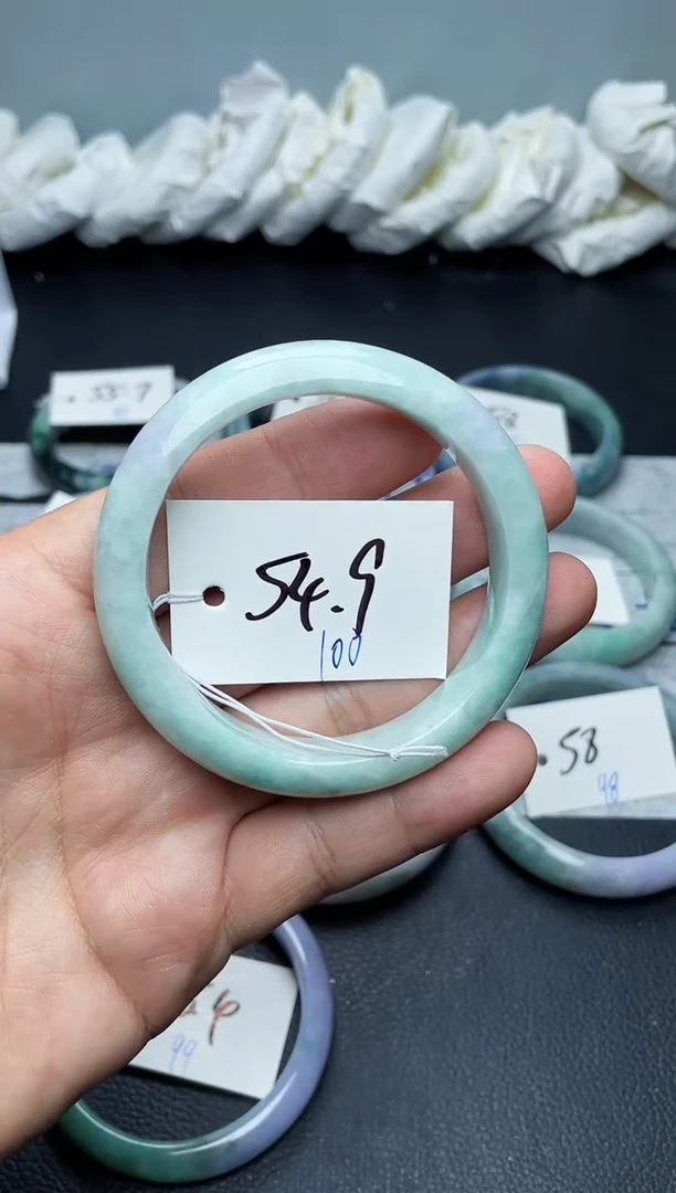未镶嵌手镯翡翠100